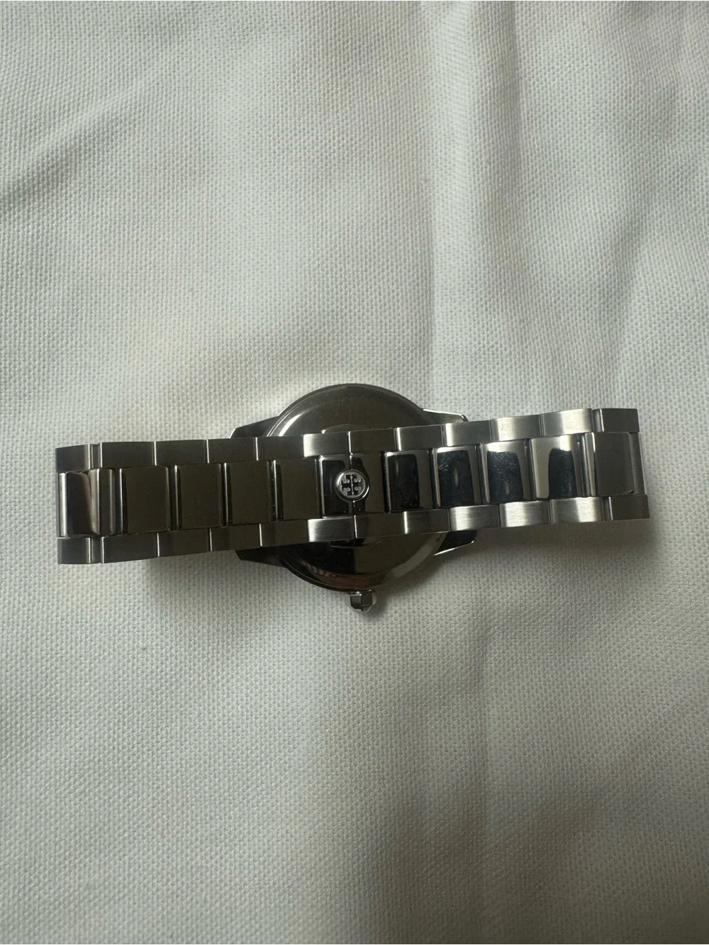 Tory Burch Silver-Tone Bracelet Watch